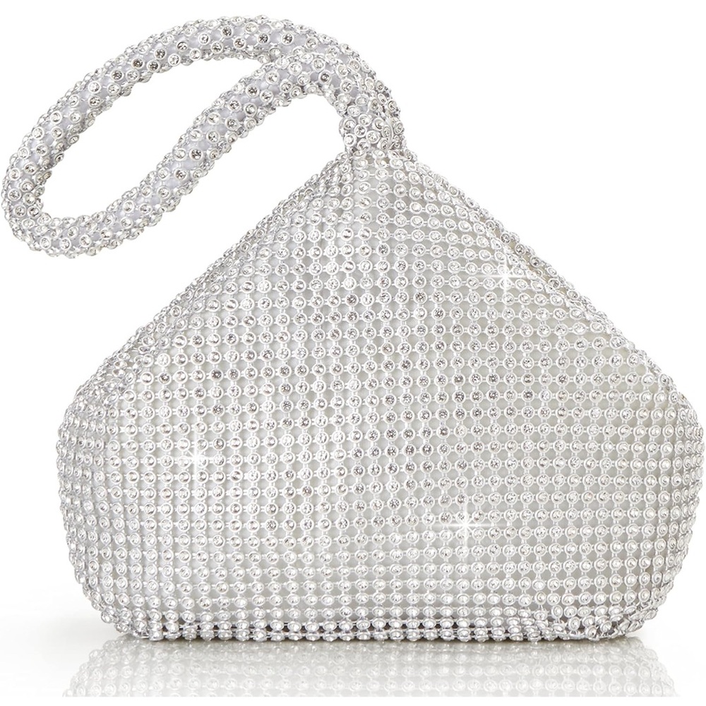 Elegant Silver Women's Bag